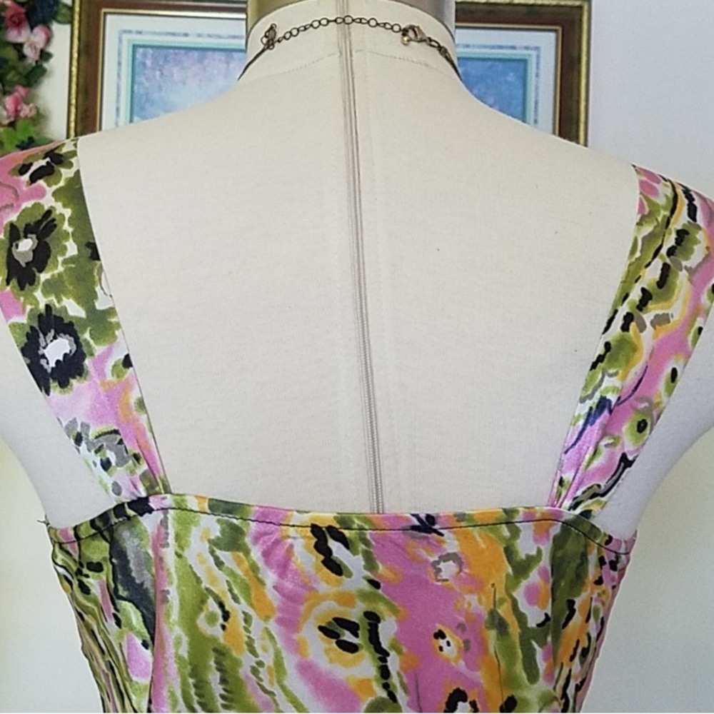 Bwear Pink and Green Sleeveless Top - Picture 4 of 8